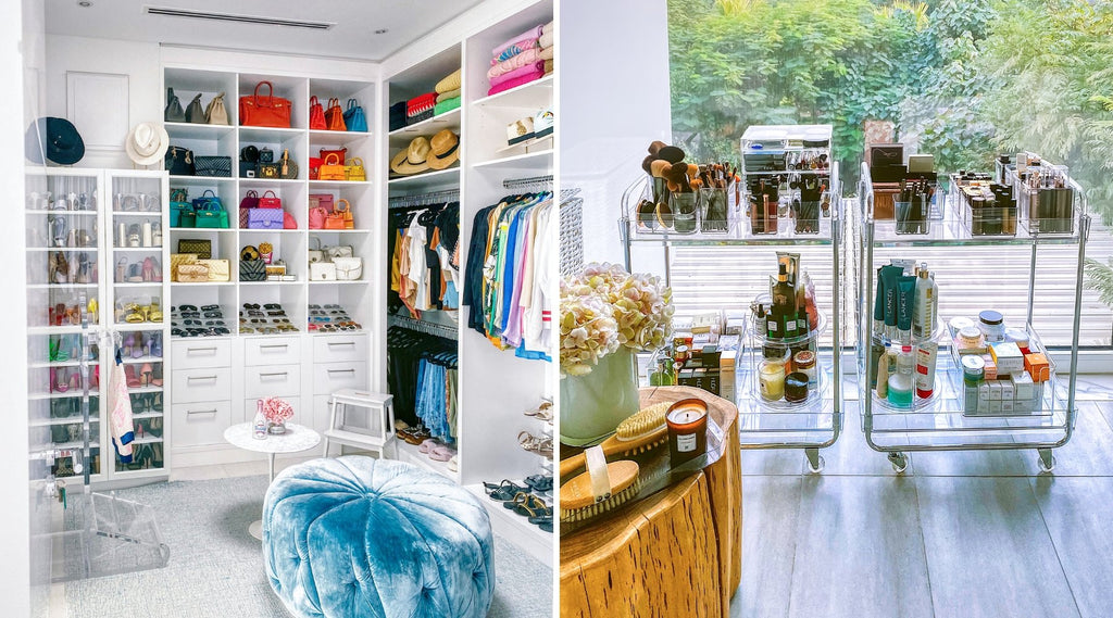 Boutique Style Walk-In Closet in Al Barari